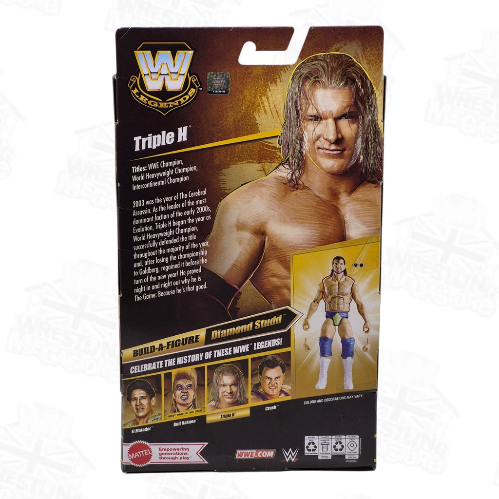 WWE ELITE MATTEL LEGENDS SERIES 31 TRIPLE H