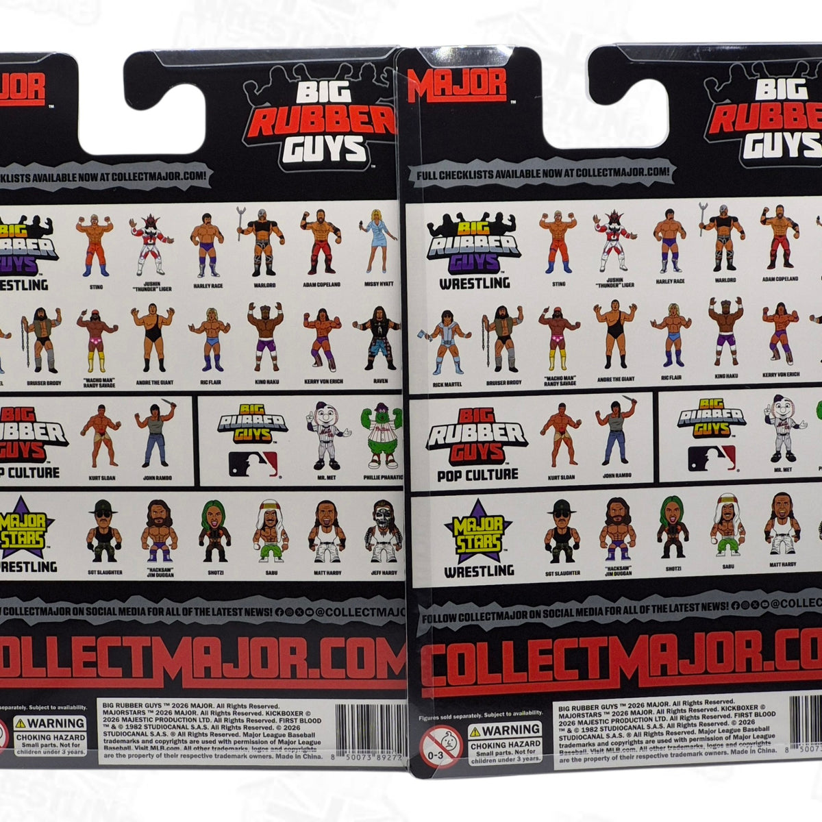 BIG RUBBER GUYS EXCLUSIVE DEMOLITION AX & SMASH (BUNDLE OF 2)