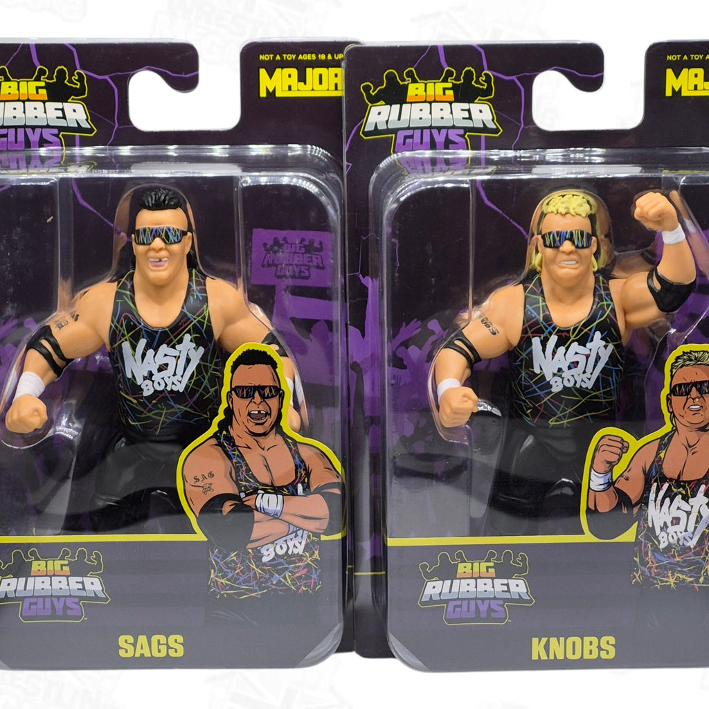 BIG RUBBER GUYS SERIES 15 NASTY BOYS (BUNDLE OF 2)