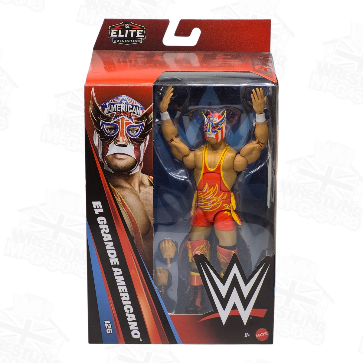 WWE ELITE MATTEL SERIES 126 EL GRANDE AMERICANO