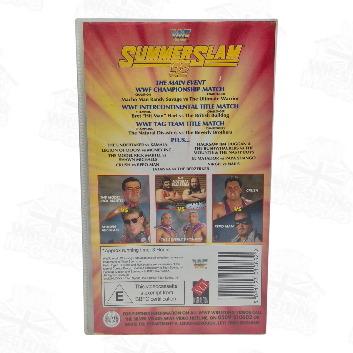 WWF SUMMERSLAM 1992: VHS