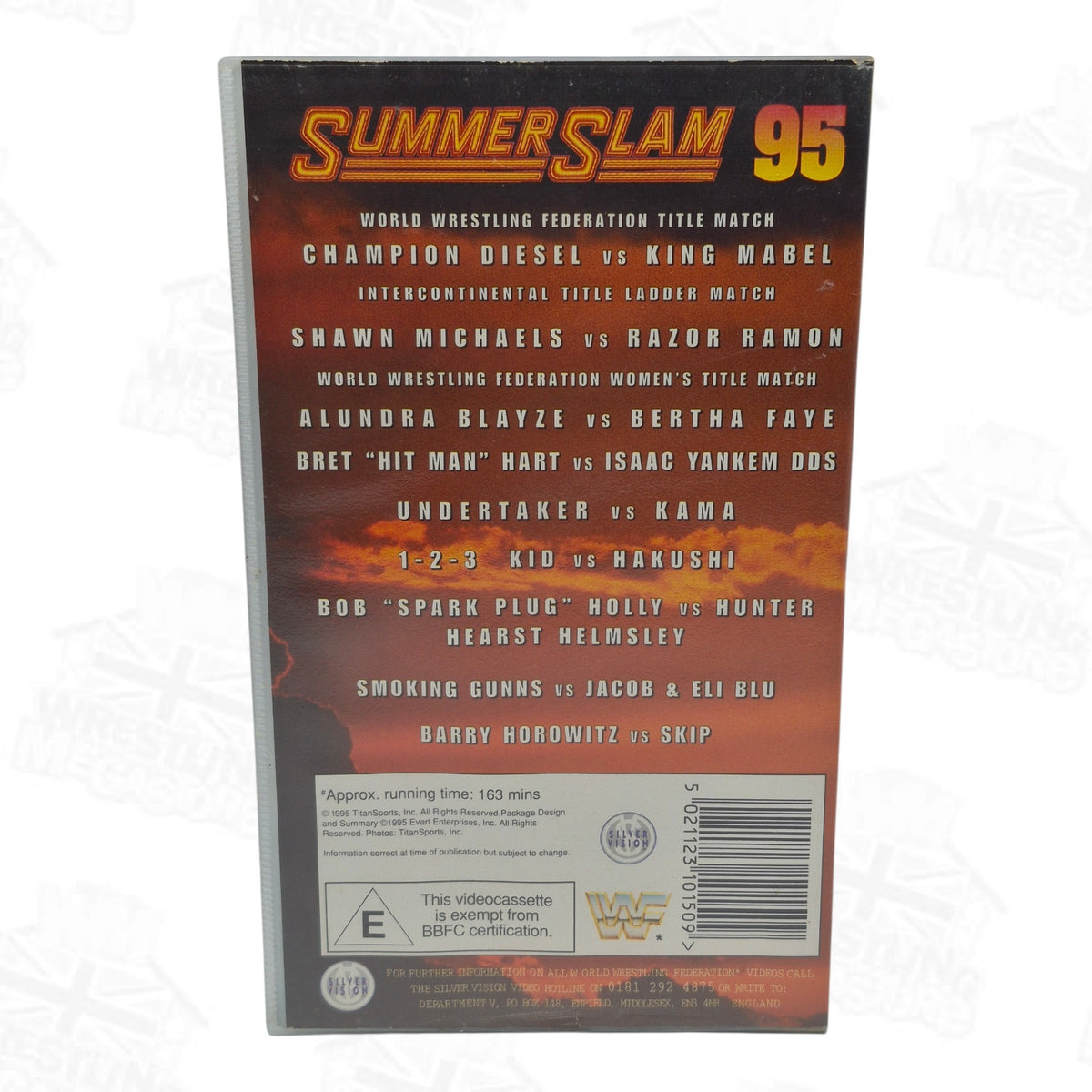 WWF SUMMERSLAM 1995: VHS
