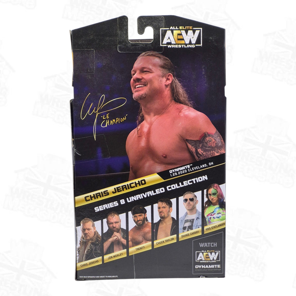 AEW JAZWARES UNRIVAED WAVE 8 CHRIS JERICHO (RARE 1/3000)