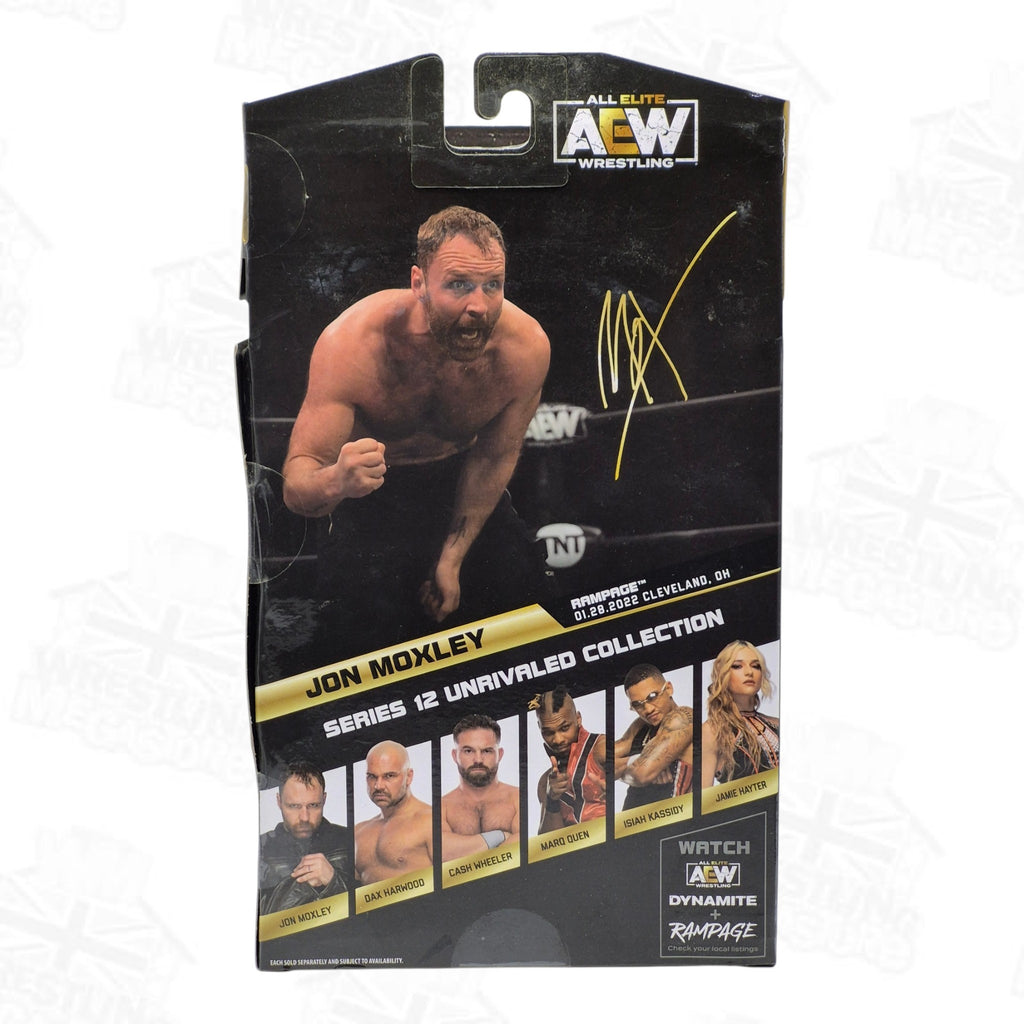 AEW JAZWARES UNRIVALED WAVE 12 JON MOXLEY (CHASE 1/5000)