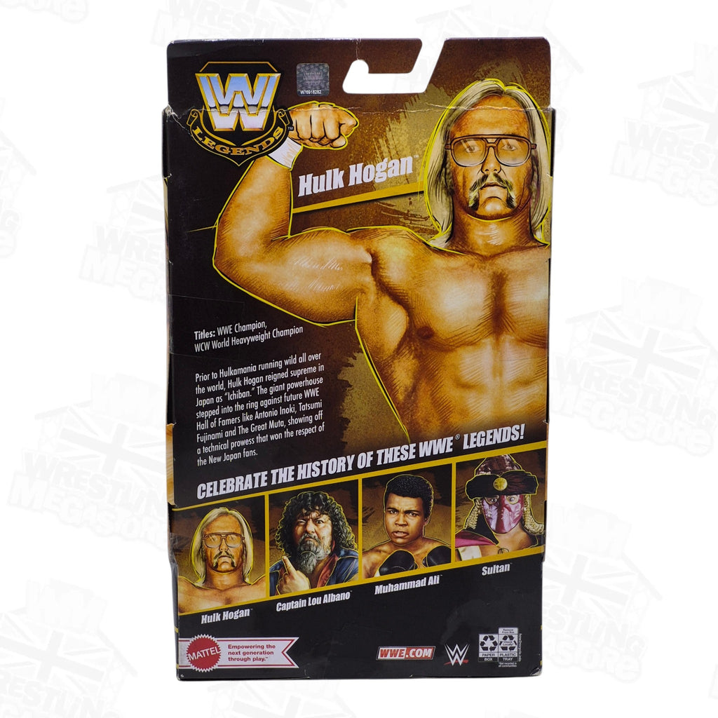 WWE ELITE MATTEL LEGENDS SERIES 22 HULK HOGAN *DAMAGED*