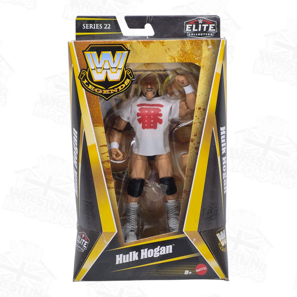 WWE ELITE MATTEL LEGENDS SERIES 22 HULK HOGAN *DAMAGED*