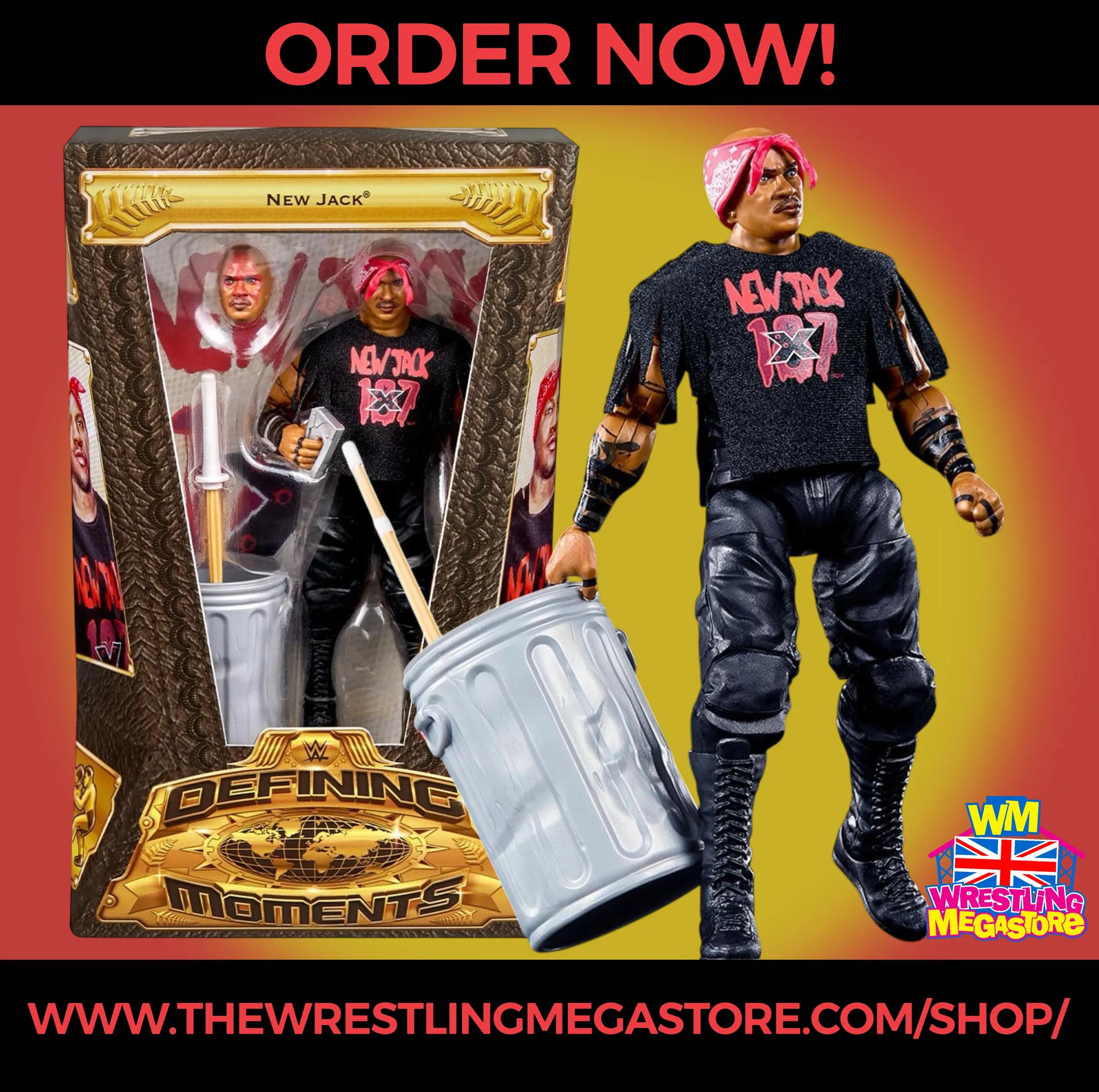 WWE ELITE MATTEL DEFINING MOMENTS NEW JACK *PRE ORDER DEPOSIT*