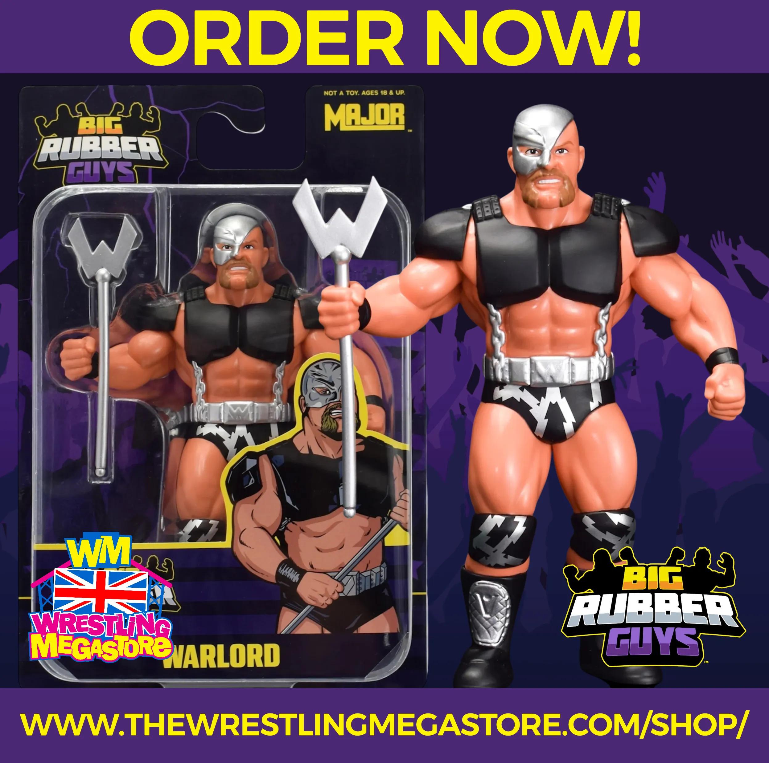 BIG RUBBER GUYS EXCLUSIVE WARLORD *PRE ORDER DEPOSIT*