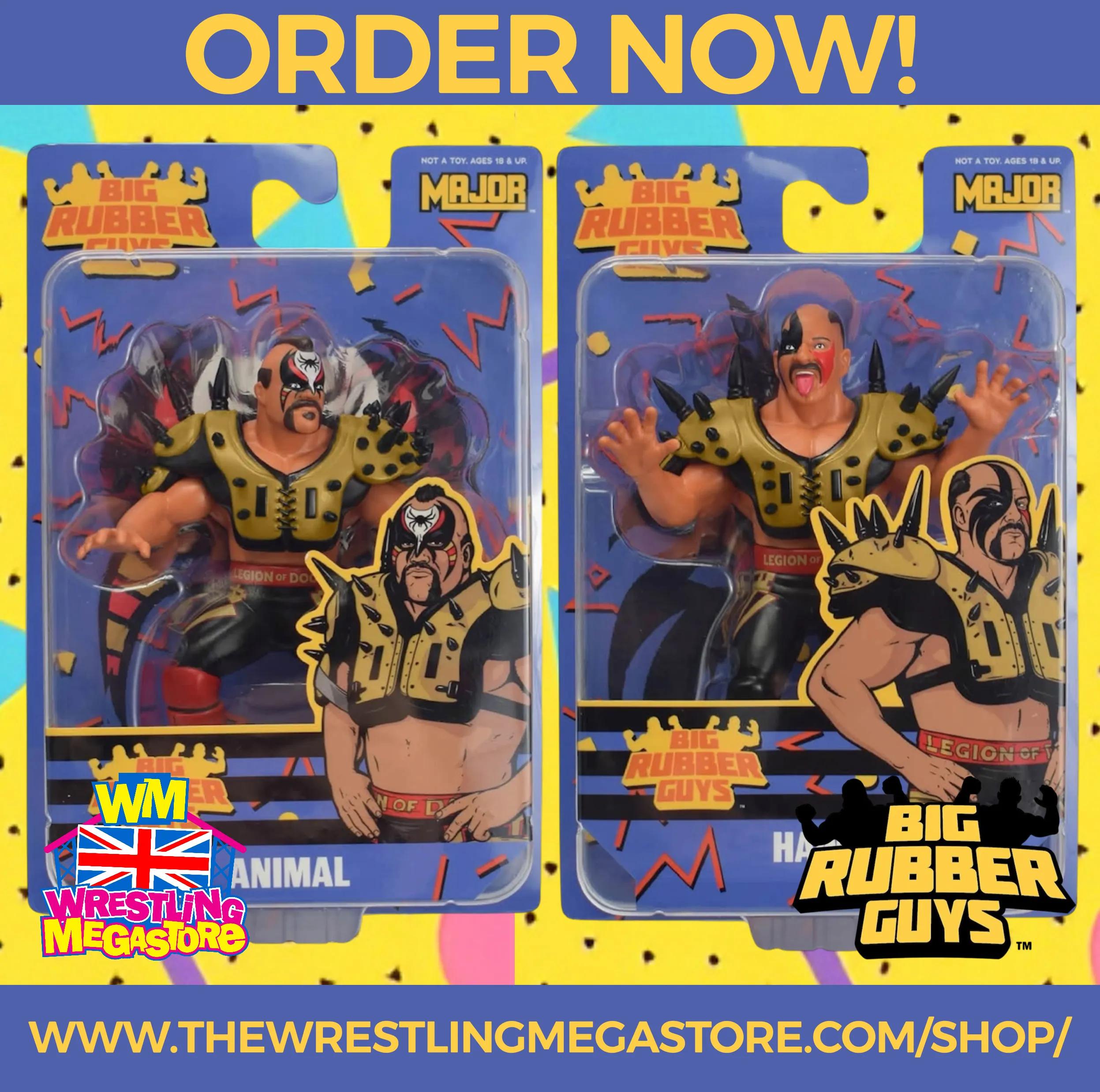 BIG RUBBER GUYS EXCLUSIVE ROAD WARRIORS *PRE ORDER DEPOSIT*