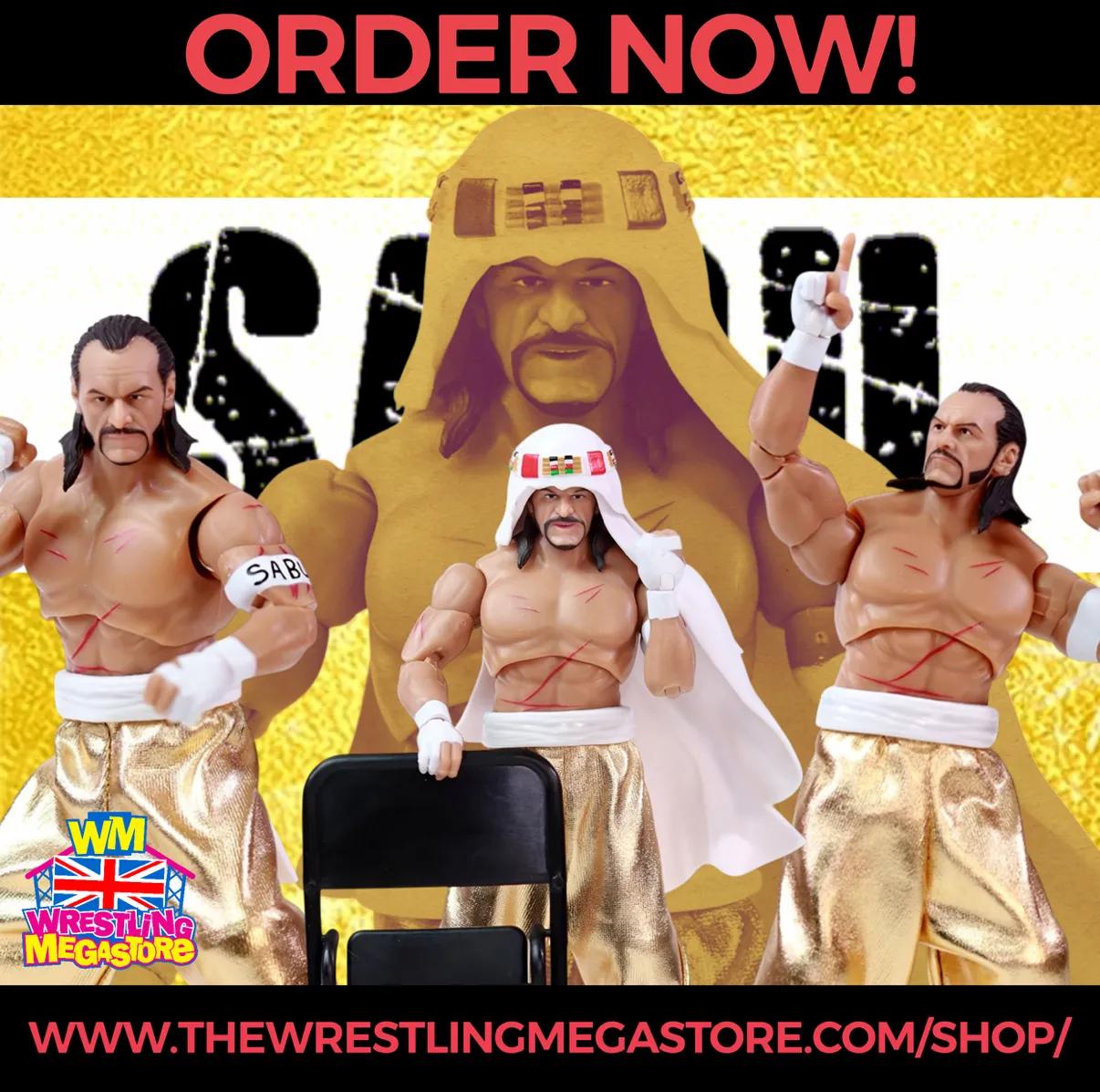 RSC UNSANCTIONED CLASSIC SUPERSTARS EXCLUSIVE SABU *PRE ORDER DEPOSIT*
