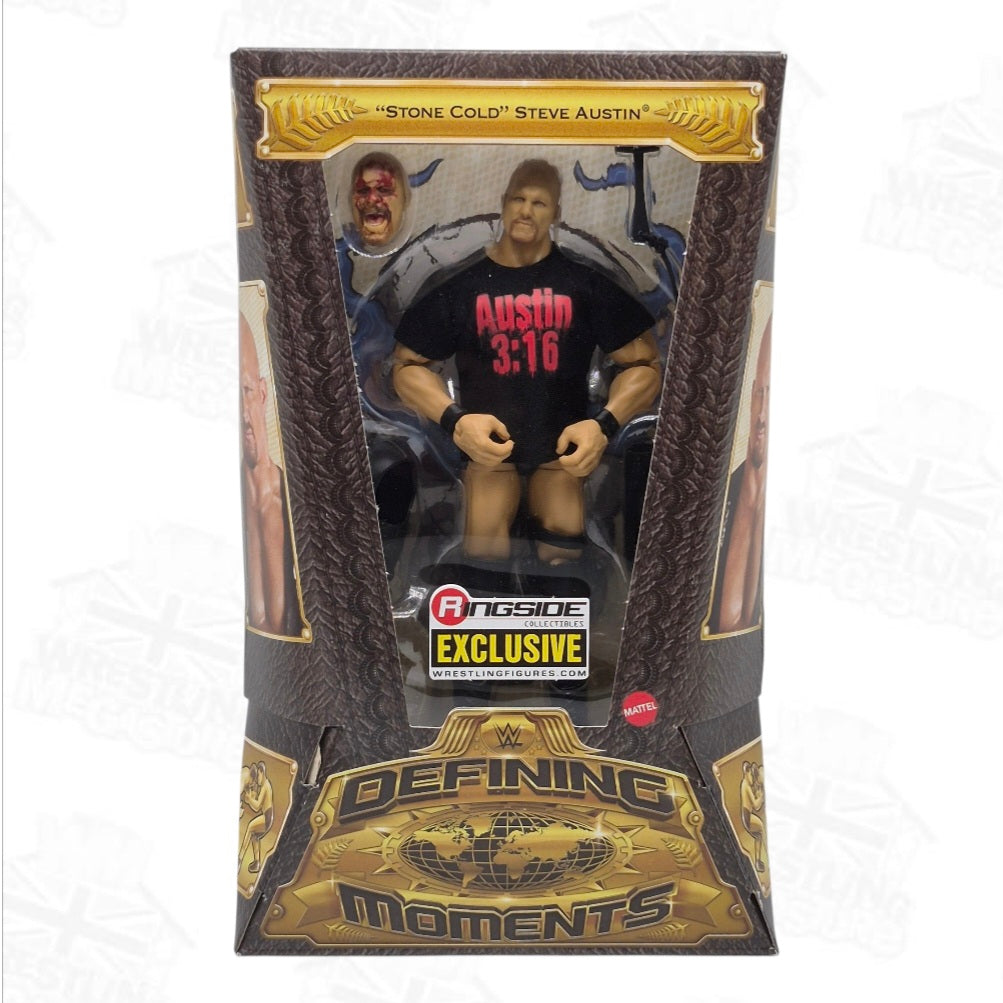 WWE ELITE MATTEL DEFINING MOMENTS BLOODY STONE COLD