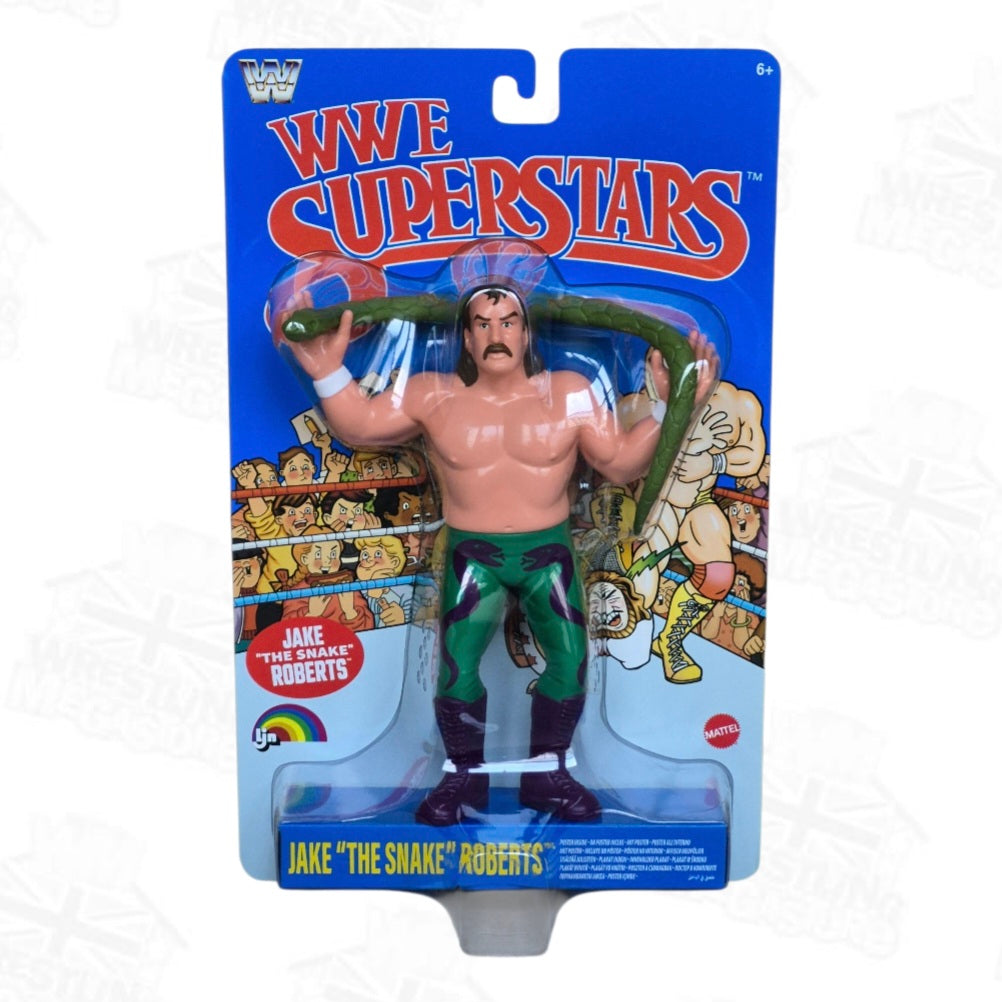 WWE MATTEL LJN SUPERSTARS WAVE 3 JAKE 'THE SNAKE' ROBERTS