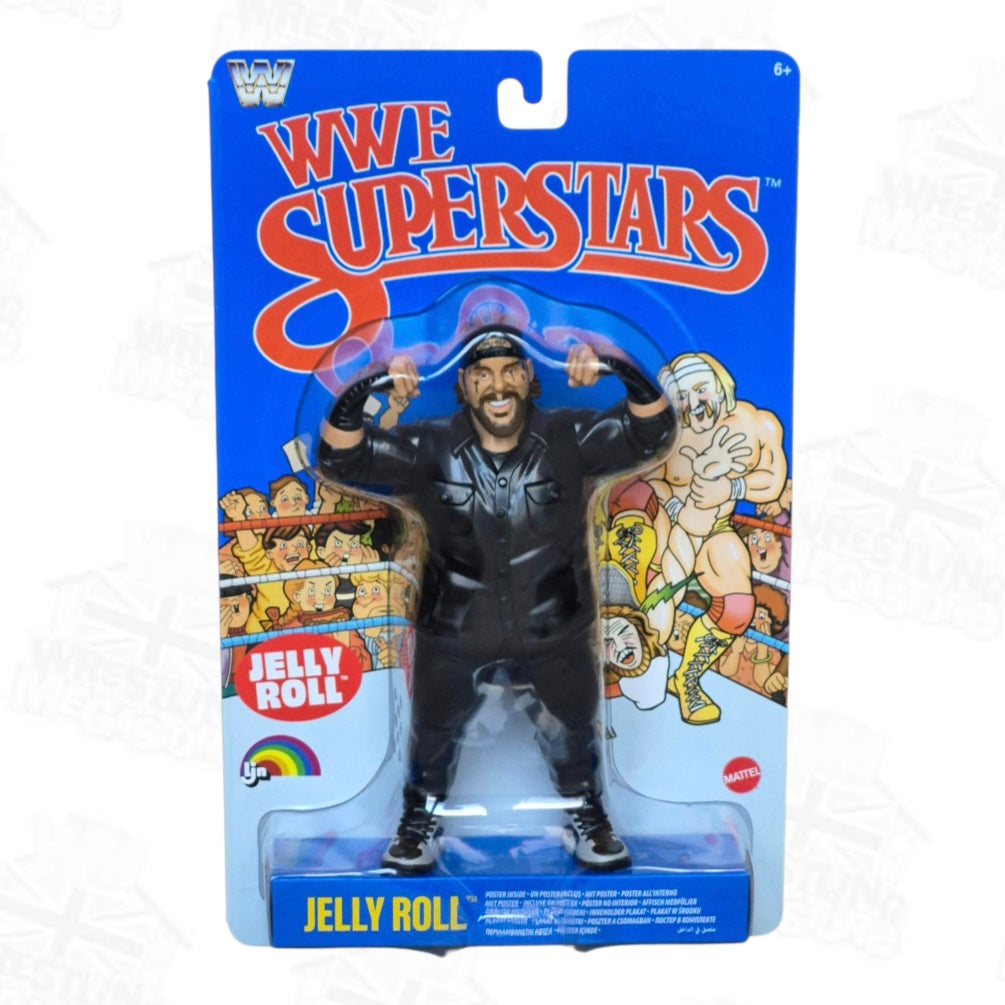 WWE MATTEL LJN SUPERSTARS WAVE 3 JELLY ROLL