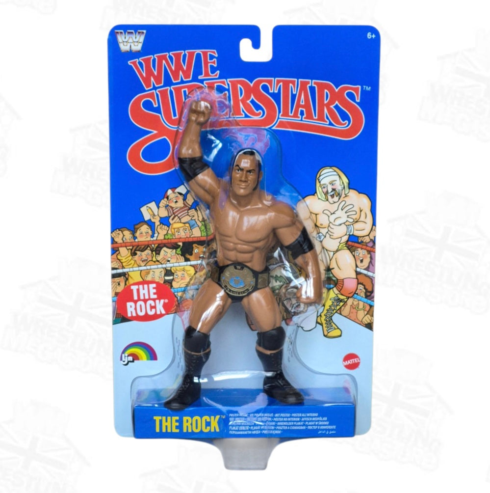 WWE MATTEL LJN SUPERSTARS WAVE 3 THE ROCK