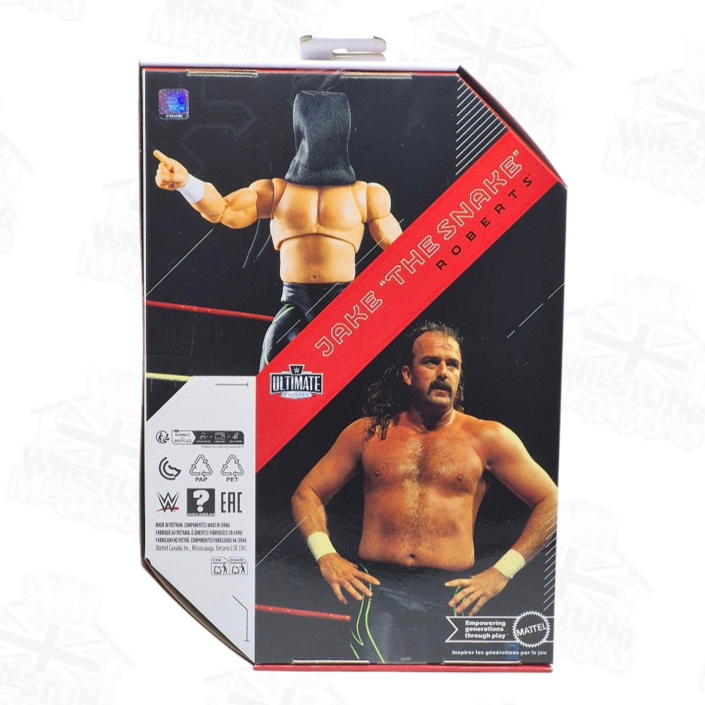 WWE MATTEL ULTIMATE EDITION SERIES 32 JAKE 'THE SNAKE' ROBERTS