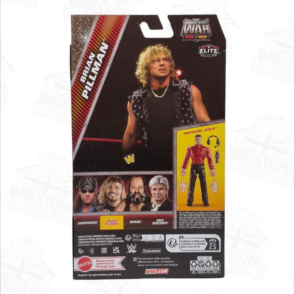 WWE ELITE MATTEL MONDAY NIGHT WAR SERIES 8 BRIAN PILLMAN