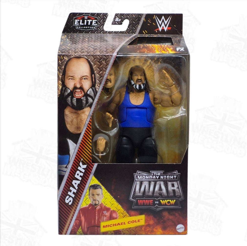 WWE ELITE MATTEL MONDAY NIGHT WAR SERIES 8 SHARK (CHASE)