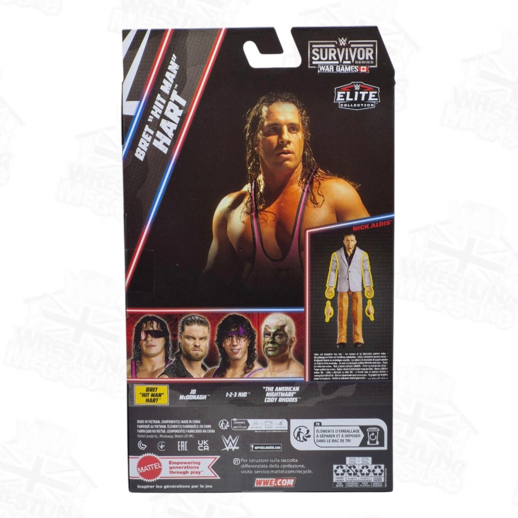 WWE ELITE MATTEL SURVIVOR SERIES BRET HART