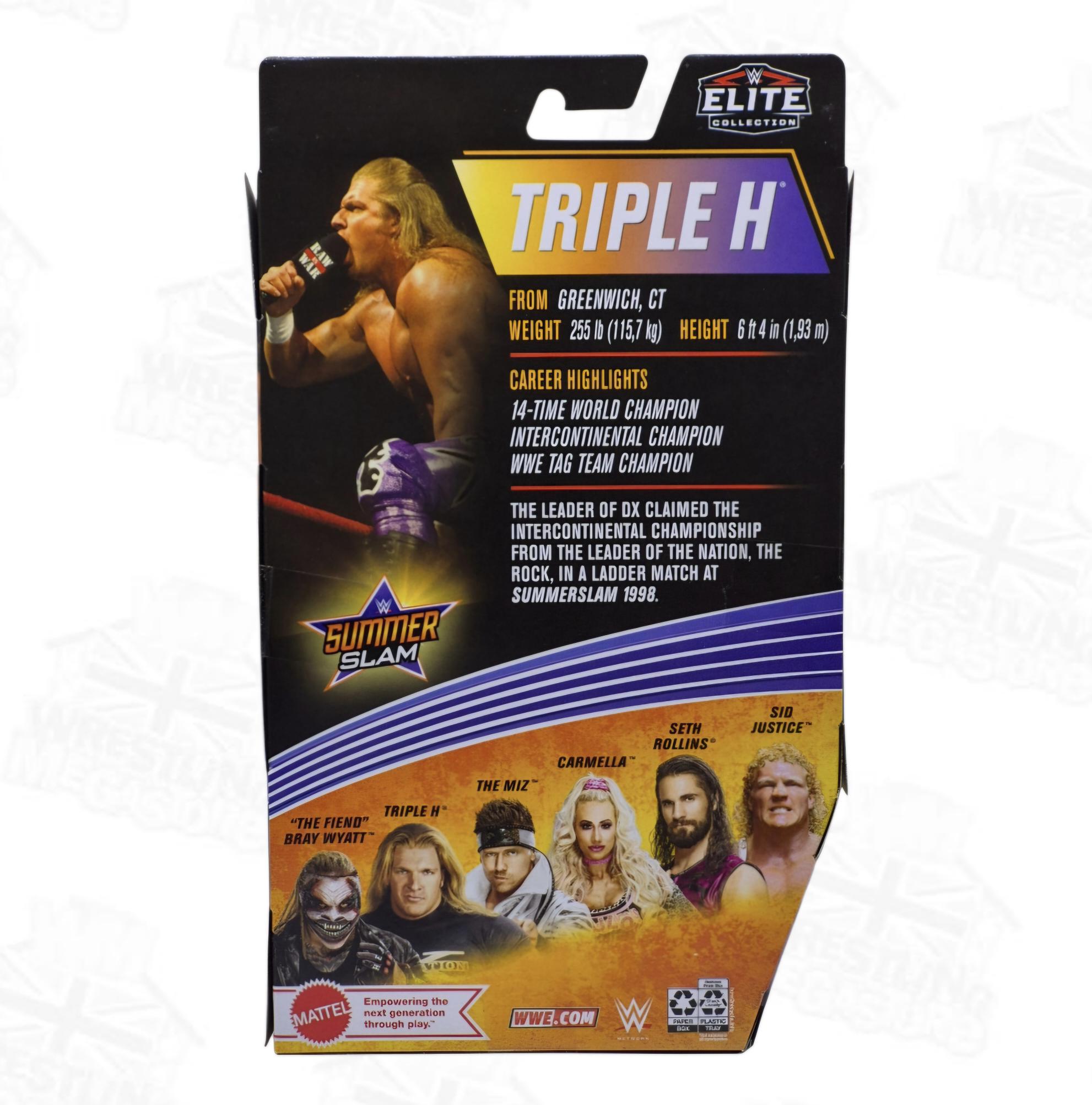 WWE ELITE MATTEL SERIES 86 TRIPLE H (CHASE)
