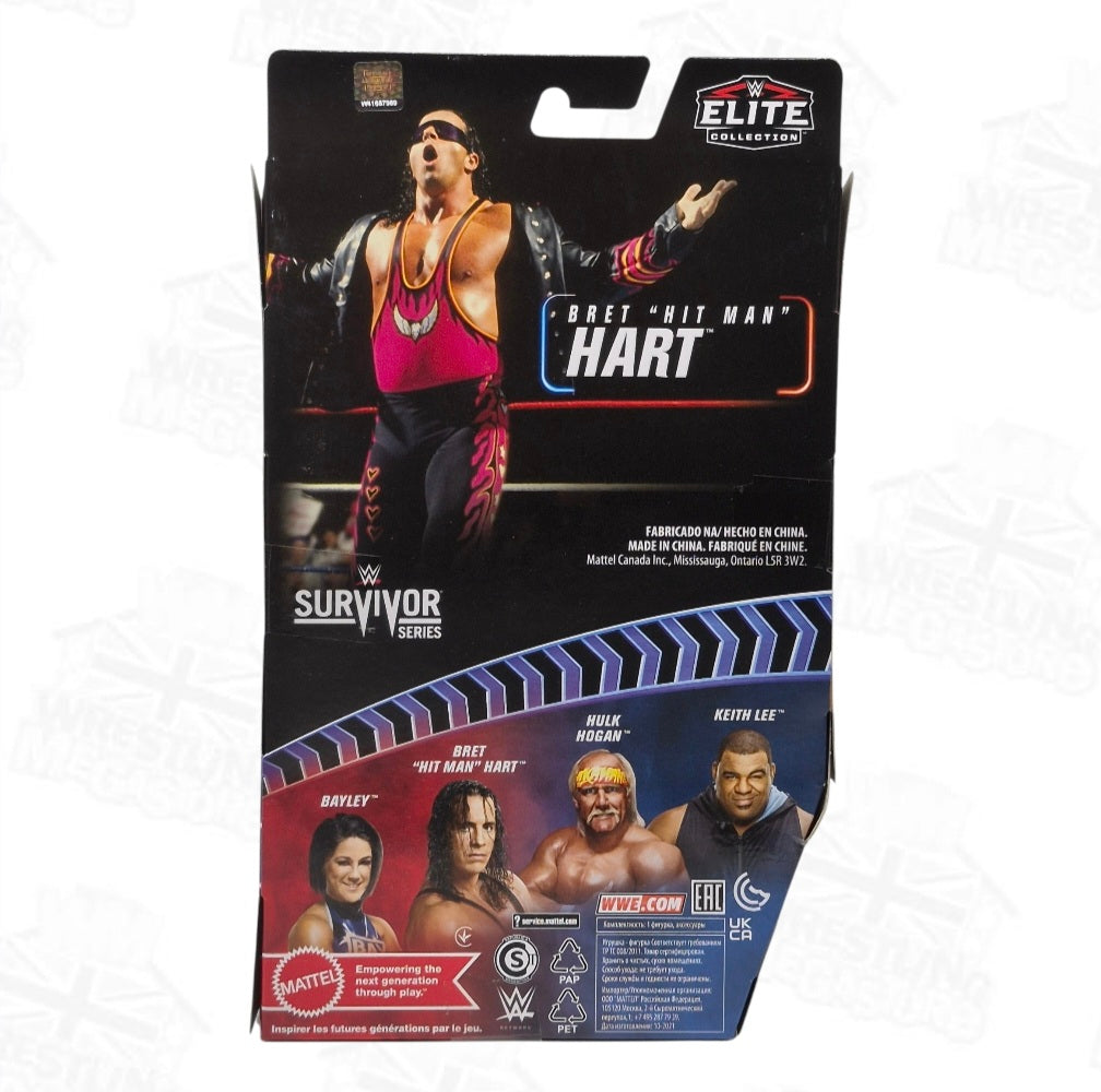 WWE ELITE MATTEL SURVIVOR SERIES BRET HART