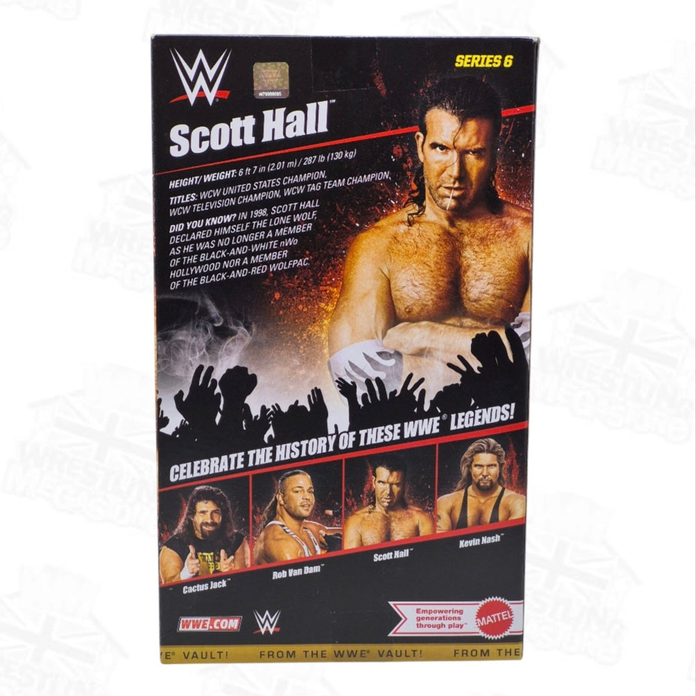 WWE ELITE MATTEL FROM THE VAULT SCOTT HALL *DAMAGED*