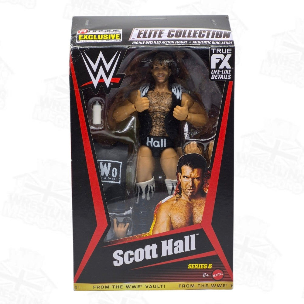 WWE ELITE MATTEL FROM THE VAULT SCOTT HALL *DAMAGED*