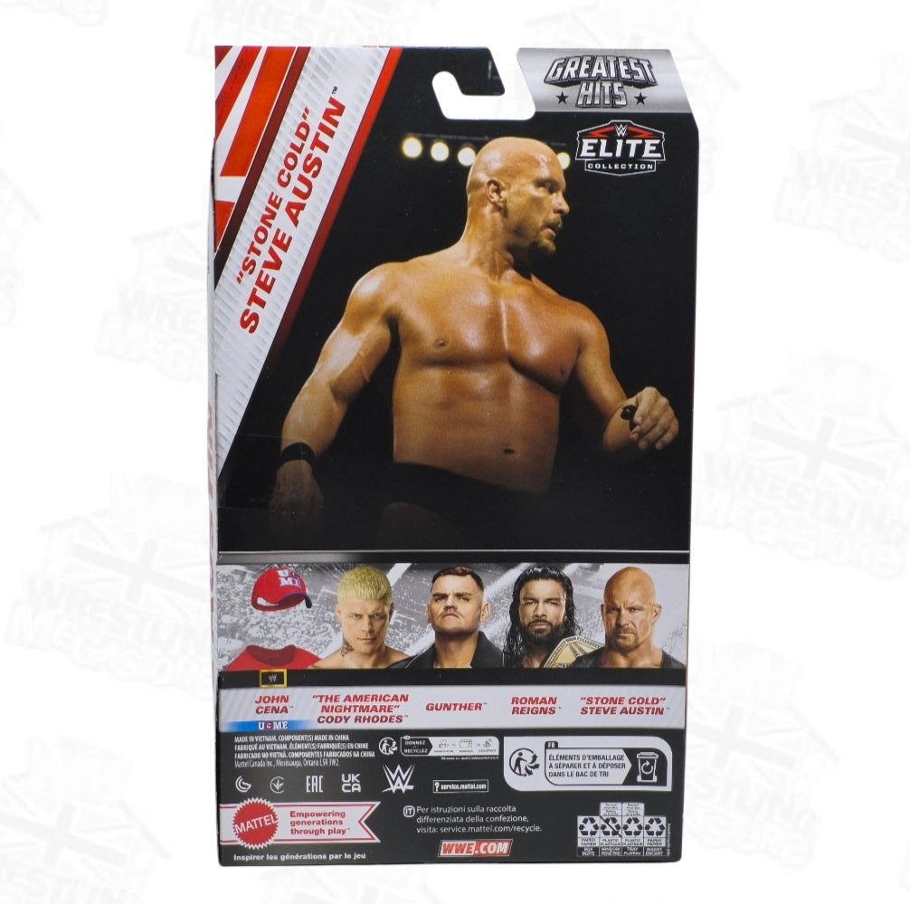 WWE ELITE MATTEL GREATEST HITS STONE COLD *DAMAGED*