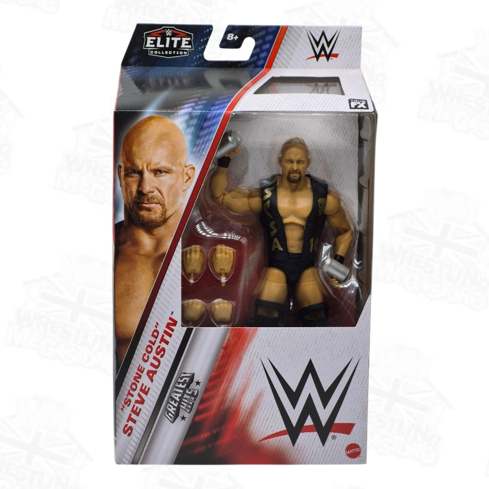 WWE ELITE MATTEL GREATEST HITS STONE COLD *DAMAGED*