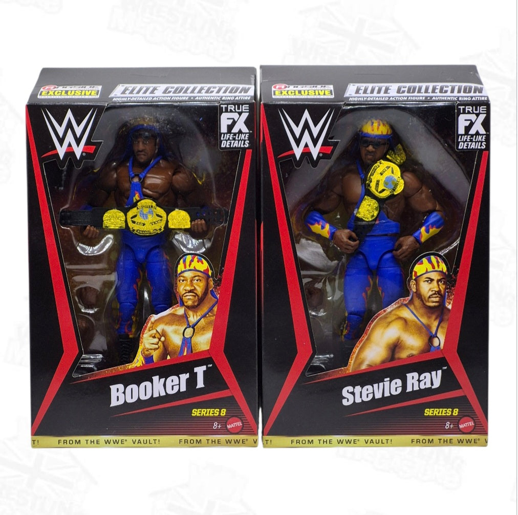 WWE ELITE MATTEL FROM THE VAULT HARLEM HEAT (BUNDLE OF 2)