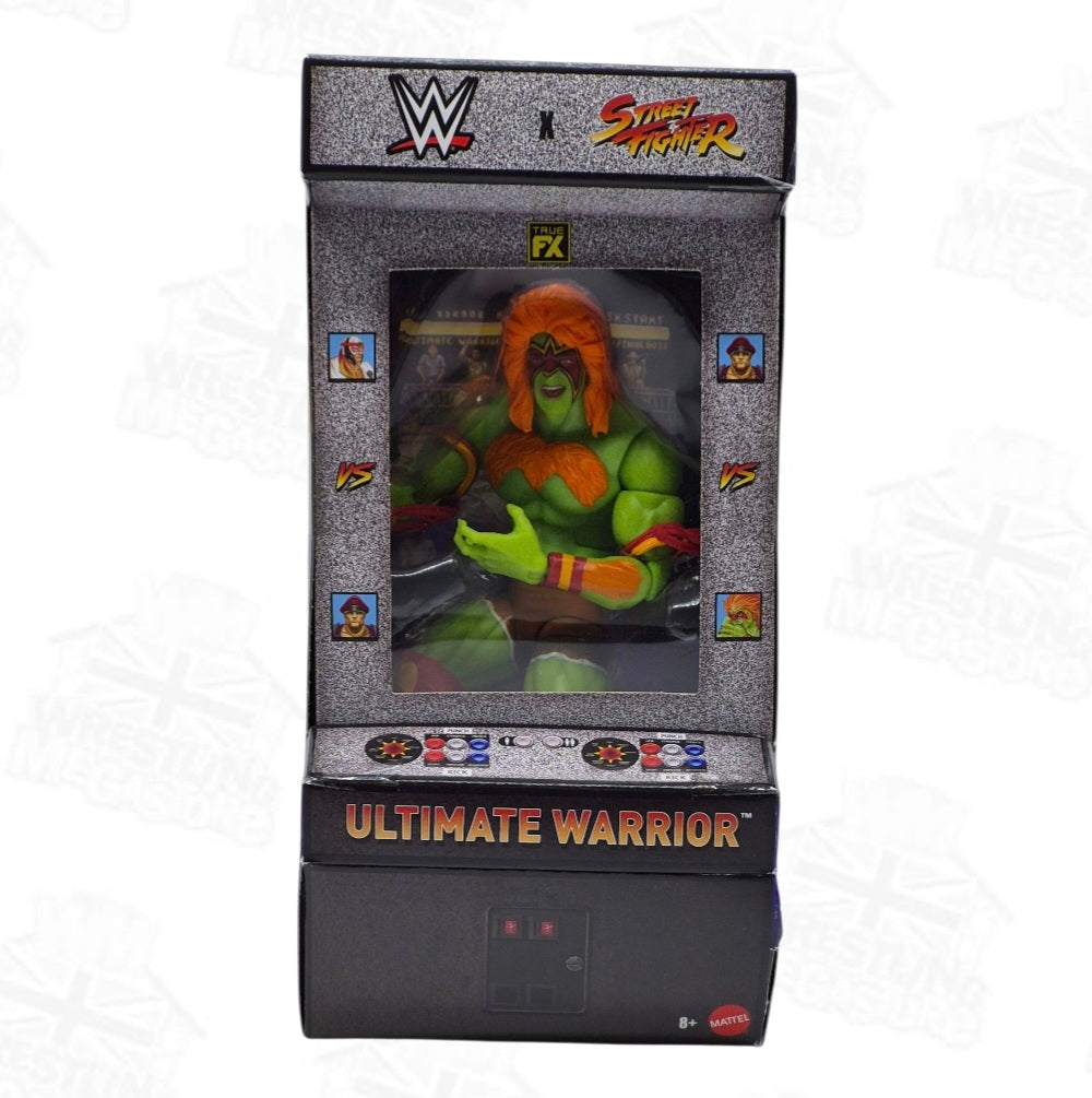WWE ELITE MATTEL STREET FIGHTER SERIES 1 ULTIMATE WARRIOR (BLANKA)