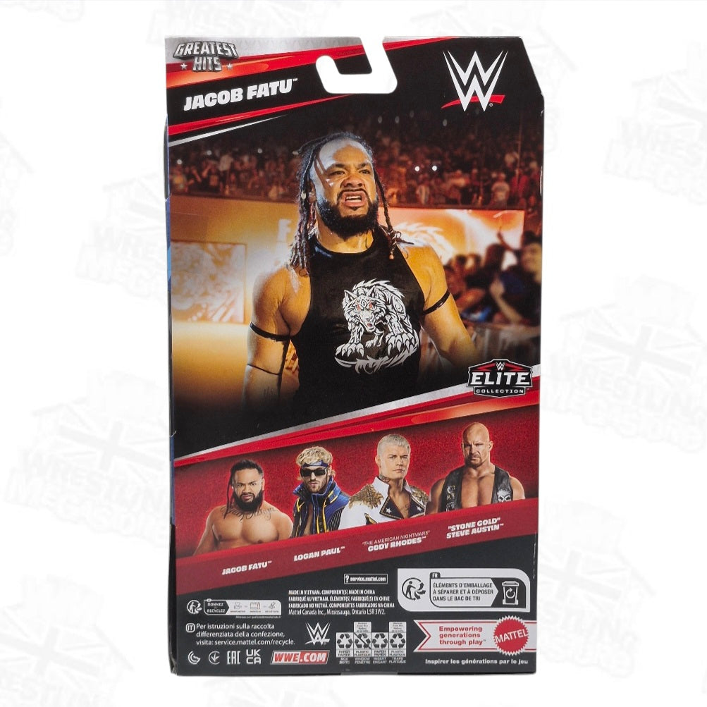 WWE ELITE MATTEL GREATEST HITS JACOB FATU