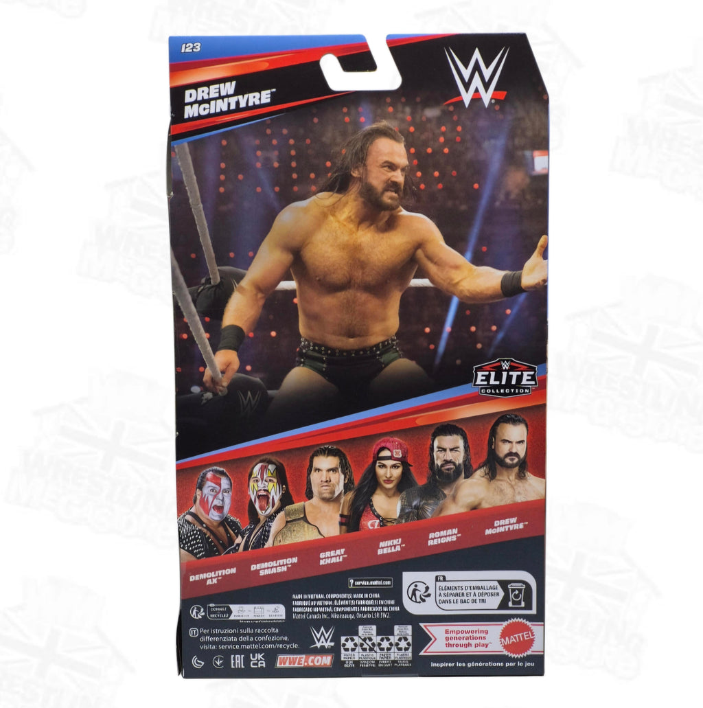 WWE ELITE MATTEL SERIES 123 DREW MCINTYRE