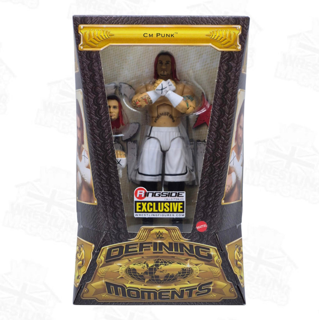 WWE ELITE MATTEL DEFINING MOMENTS CM PUNK