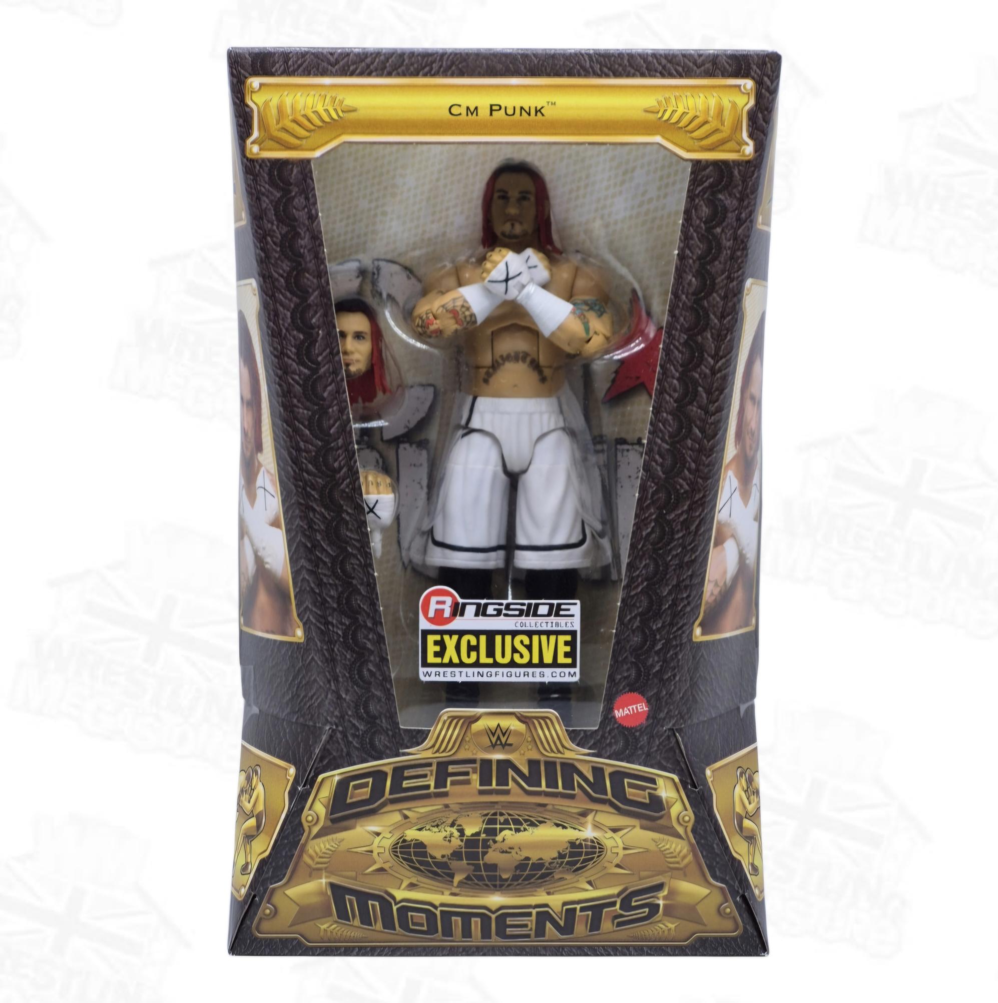 WWE ELITE MATTEL DEFINING MOMENTS CM PUNK