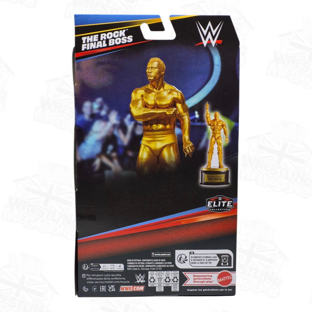 WWE ELITE MATTEL COLLECTOR'S EDITION THE ROCK