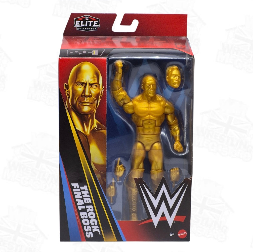 WWE ELITE MATTEL COLLECTOR'S EDITION THE ROCK