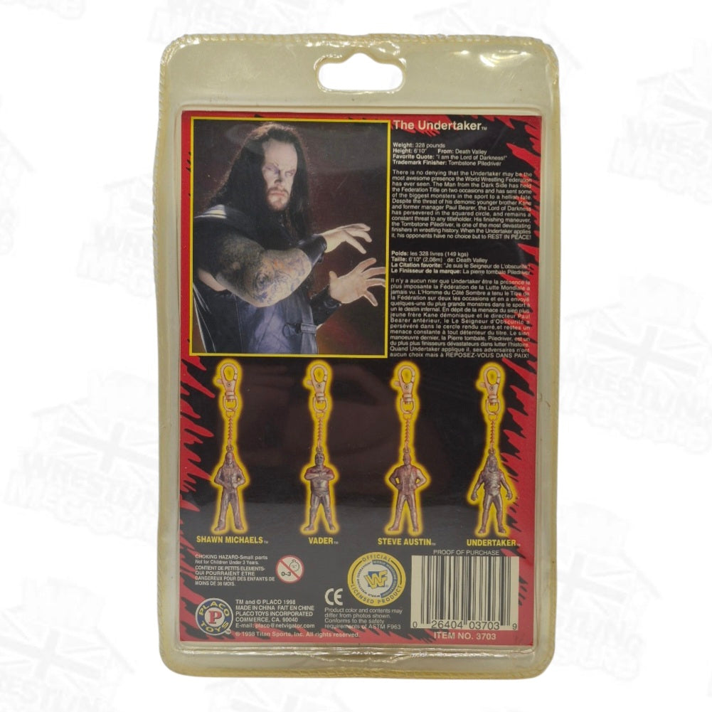 WWF PLACO TOYS KEYCHAIN UNDERTAKER