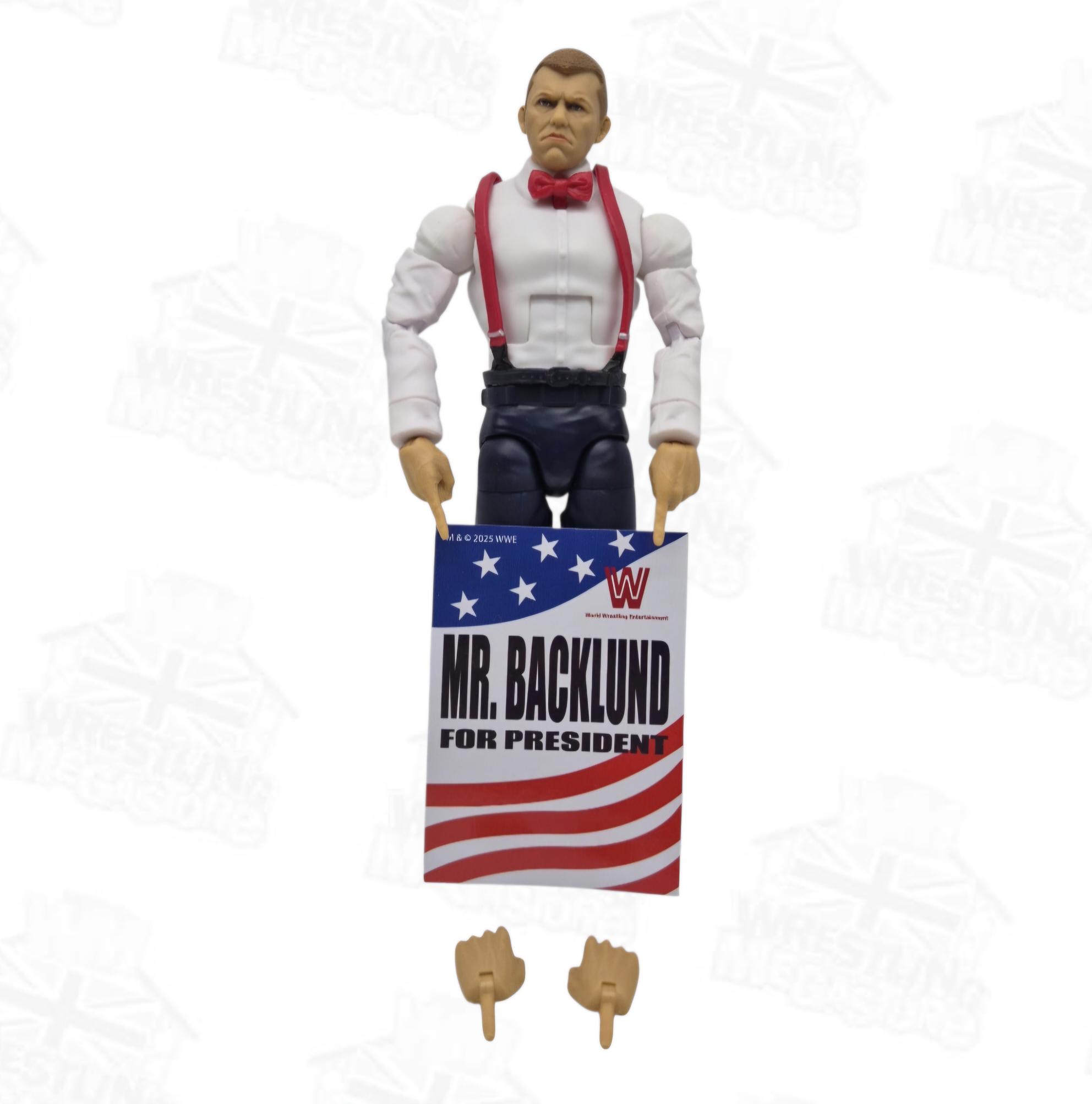WWE ELITE MATTEL LEGENDS SERIES 30 BAF BOB BACKLUND