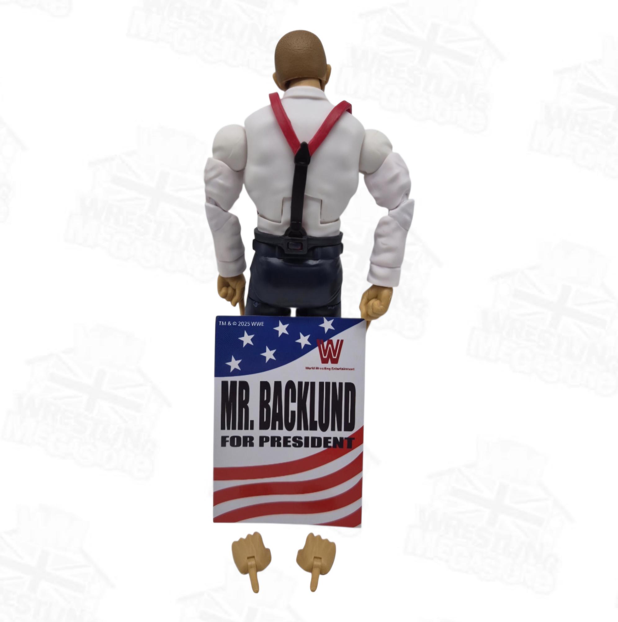 WWE ELITE MATTEL LEGENDS SERIES 30 BAF BOB BACKLUND