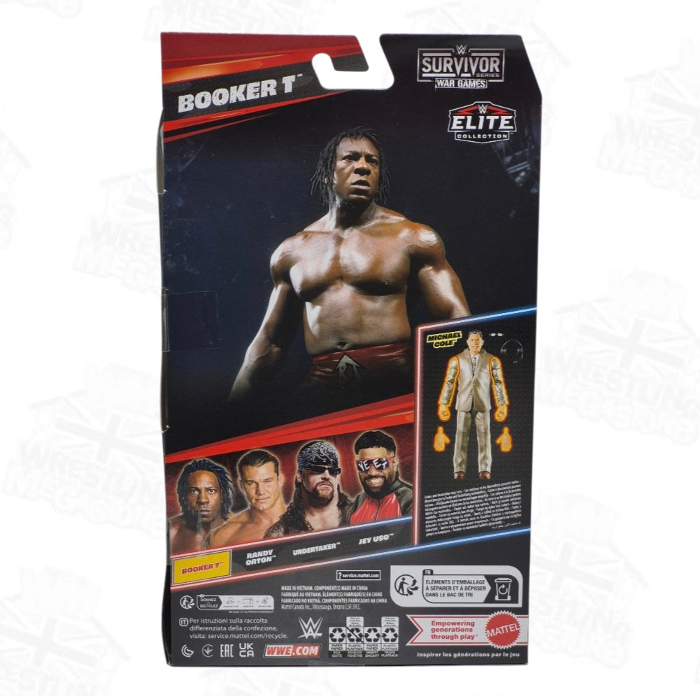 WWE ELITE MATTEL SURVIVOR SERIES BOOKER T