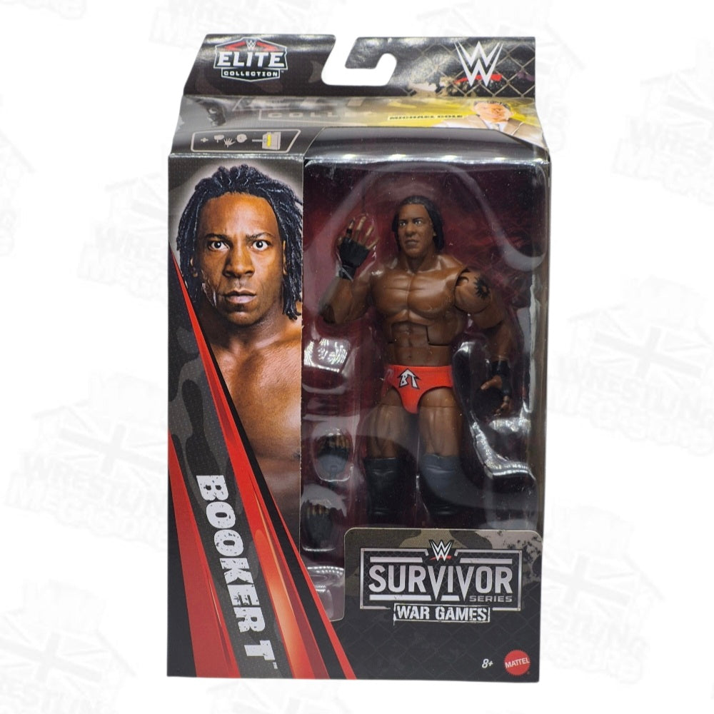 WWE ELITE MATTEL SURVIVOR SERIES BOOKER T