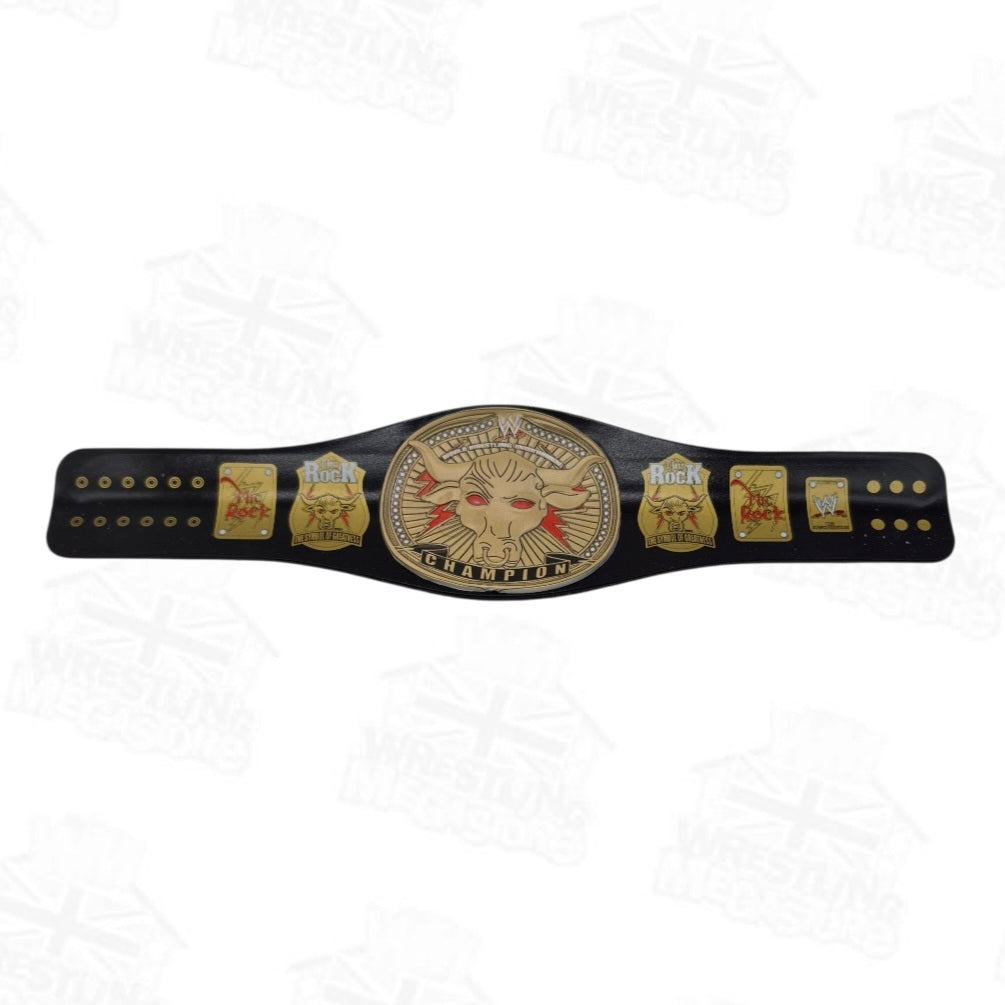 WWE WOW STUFF CHAMPIONSHIP TITLE SLAPBAND ROCK PEOPLE'S CHAMPION BELT