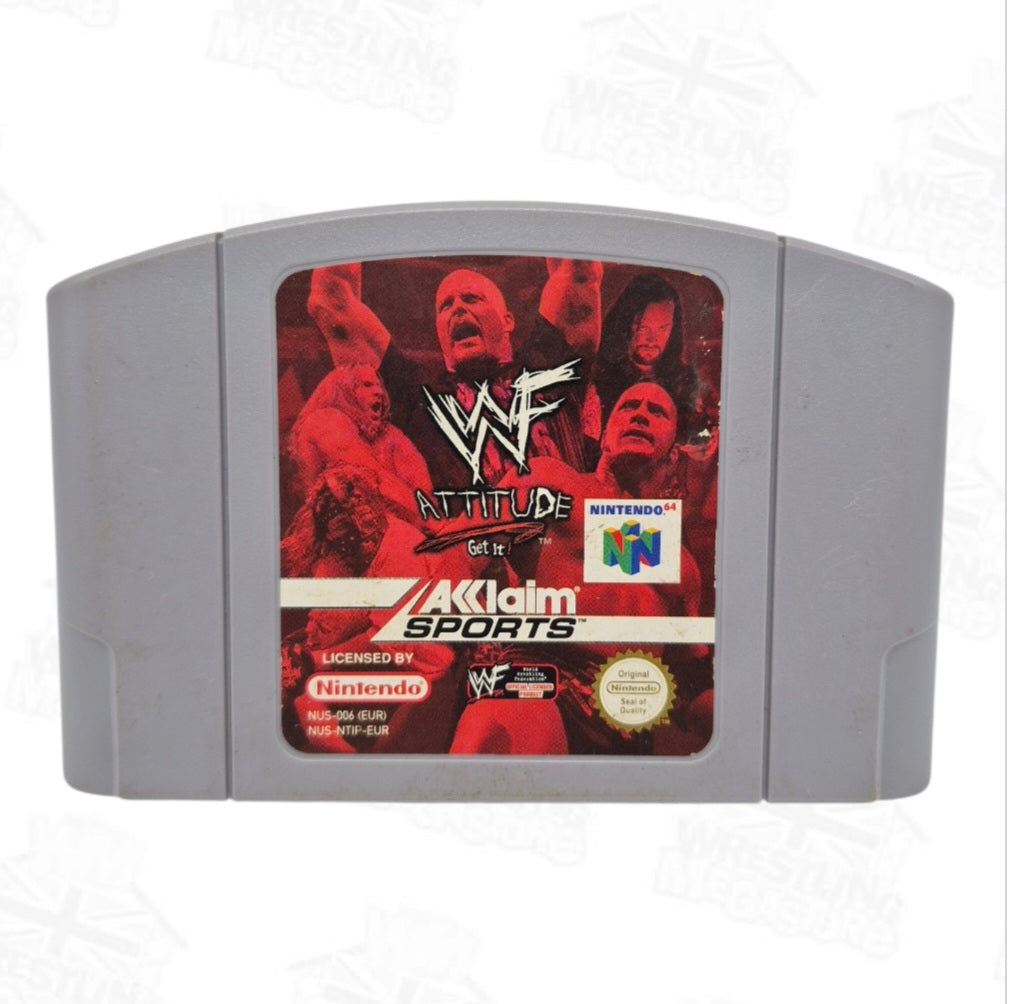 NINTENDO 64 WWF ATTITUDE