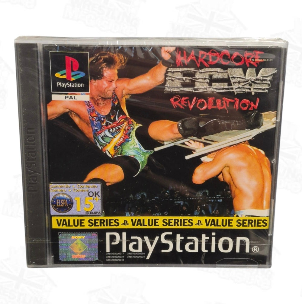 PLAYSTATION 1 ECW: HARDCORE REVOLUTION (SEALED)