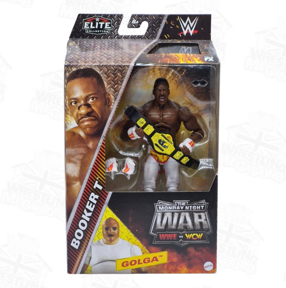 WWE ELITE MATTEL MONDAY NIGHT WAR SERIES 6 BOOKER T (CHASE)