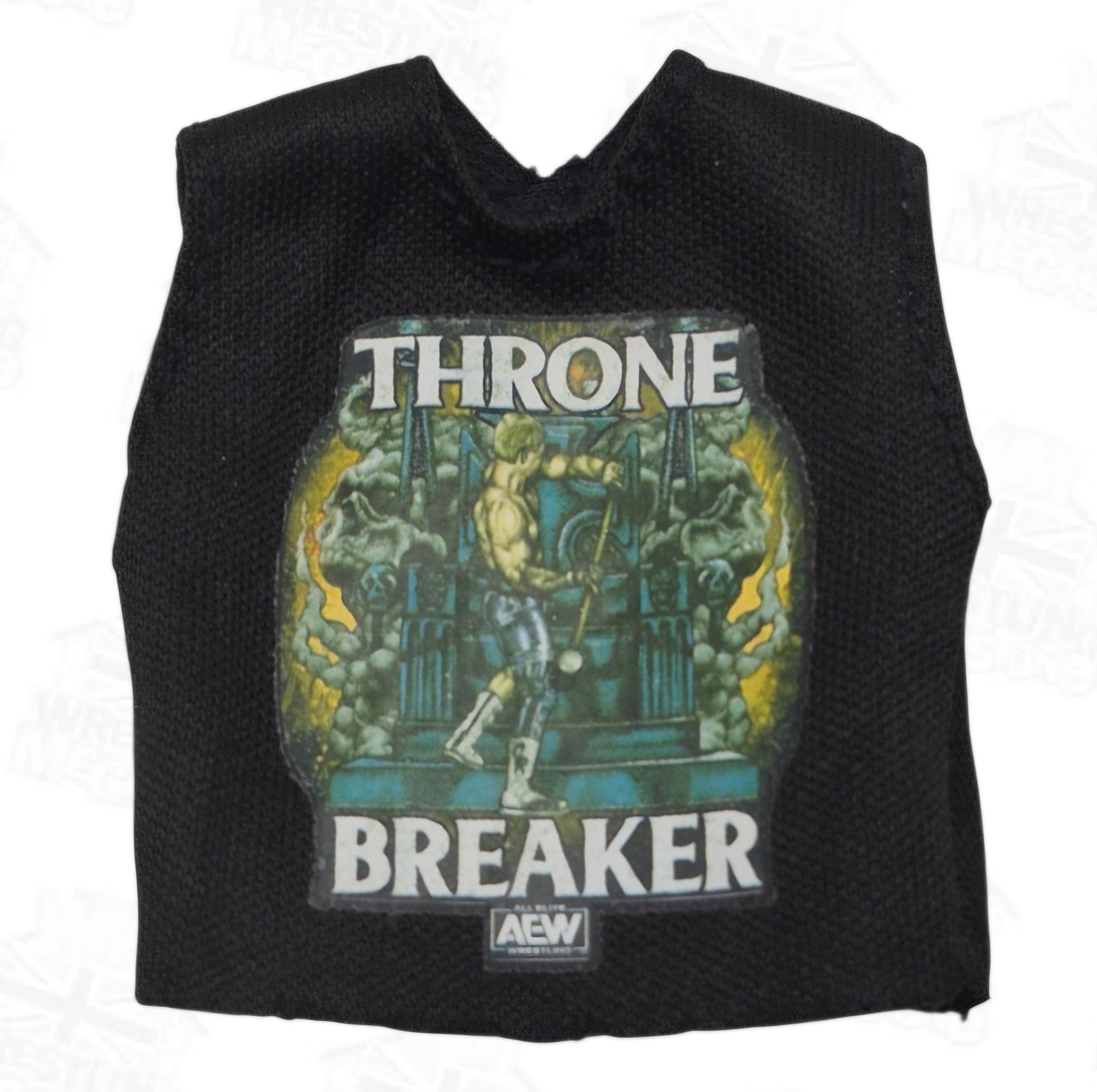 AEW JAZWARES CODY RHODES 'THRONE BREAKER' SHIRT ACCESSORY