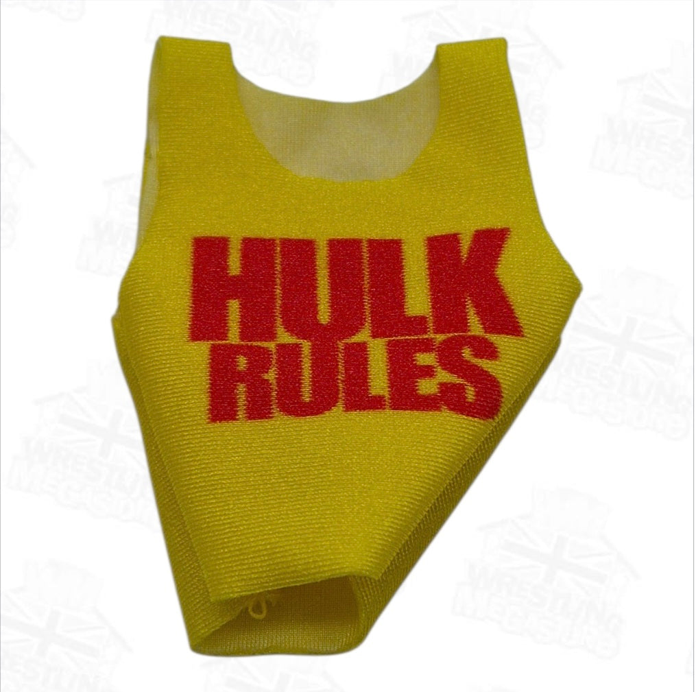 WWE MATTEL 'HULK RULES' SHIRT ACCESSORY