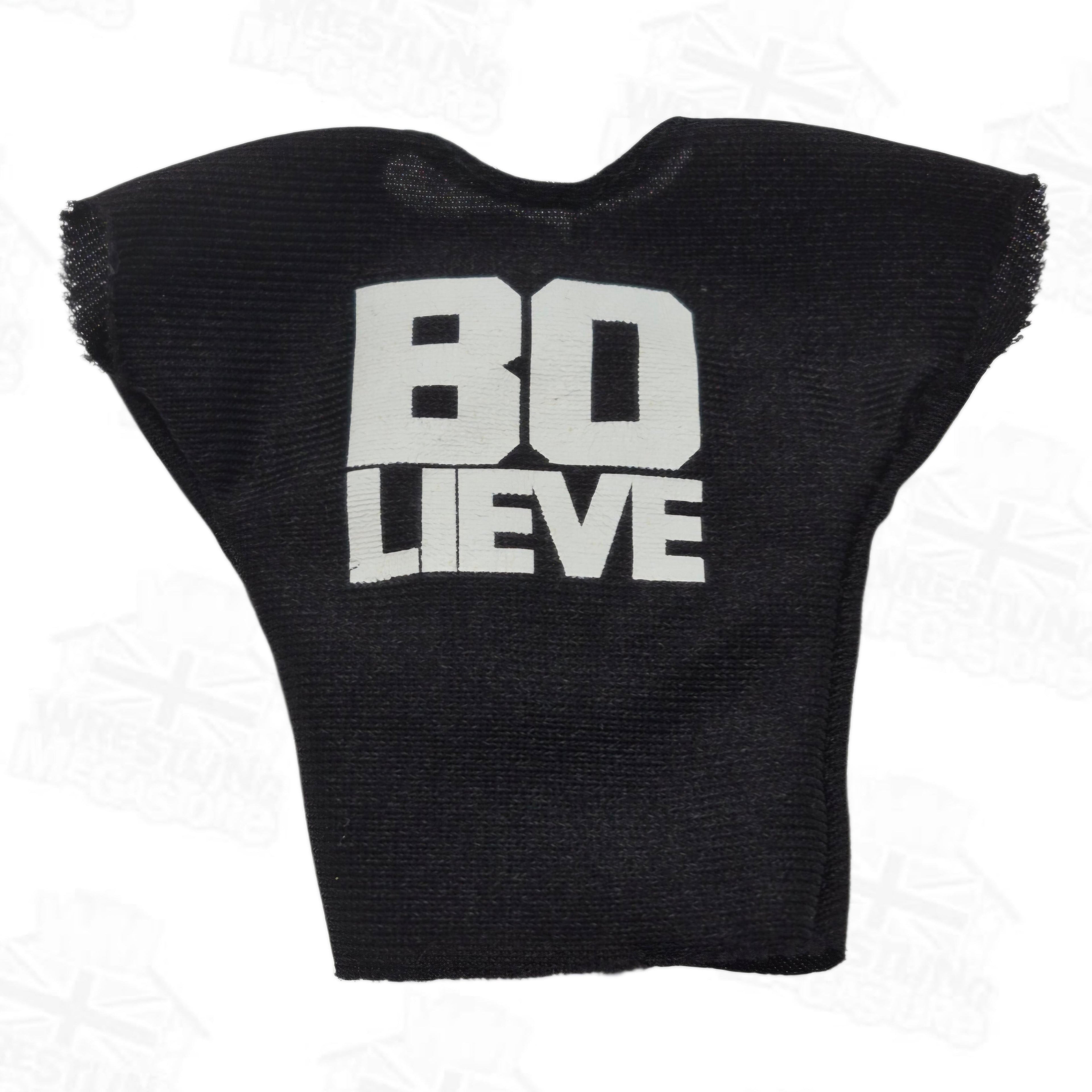 WWE MATTEL 'BO-LIEVE' SHIRT ACCESSORY