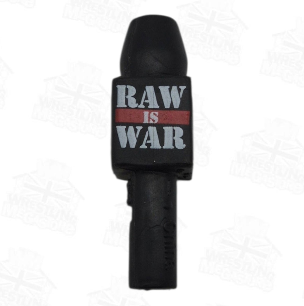 WWE MATTEL RAW IS WAR MICROPHONE ACCESSORY
