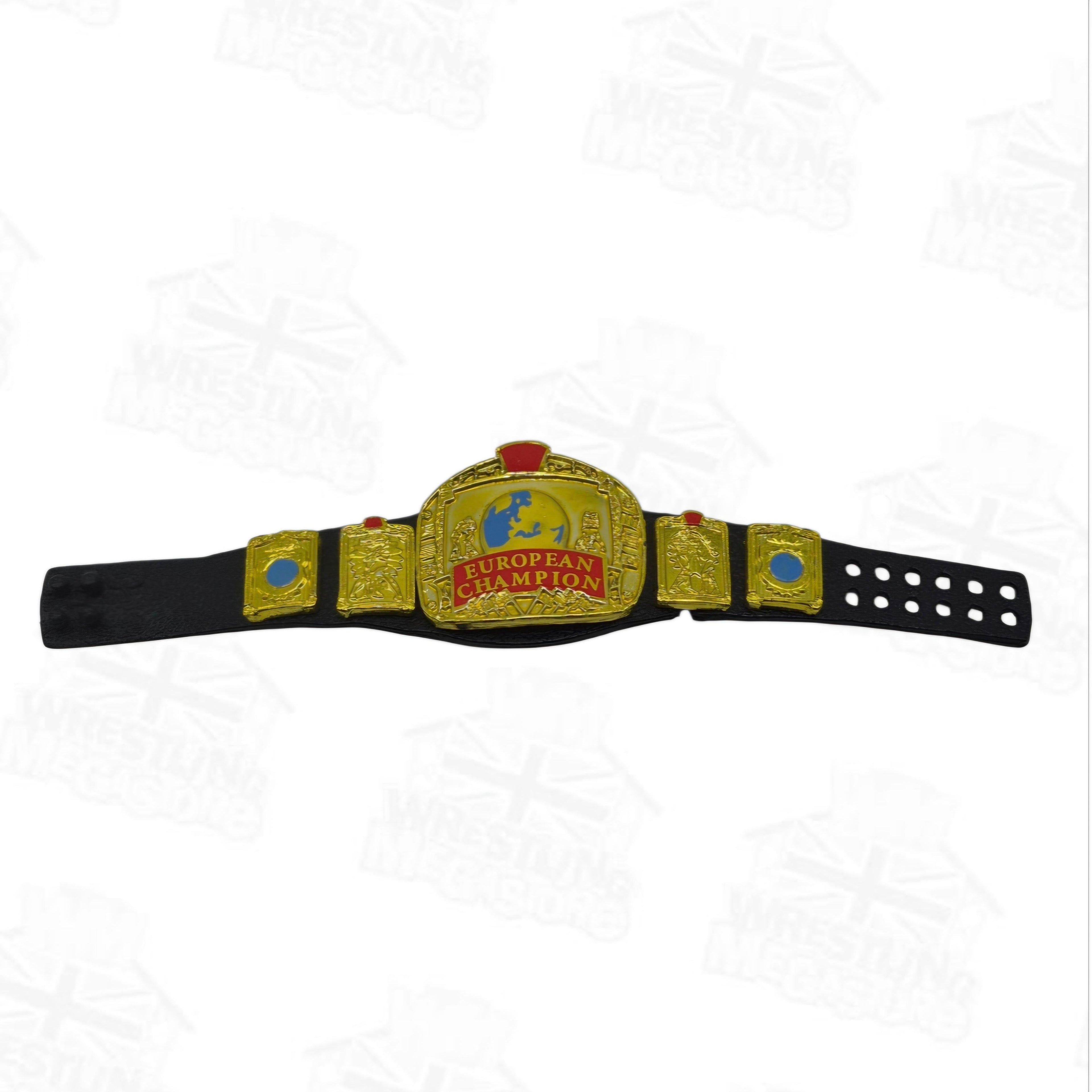 WWE ELITE MATTEL EUROPEAN TITLE BELT ACCESSORY